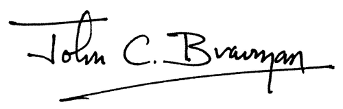 John C. Bravman signature