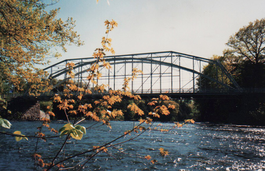 Jai Kim’s work on this historic bridge in Stuyvesant Falls, N.Y.