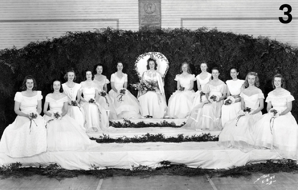 Dorothy was a member of the May Queen’s court