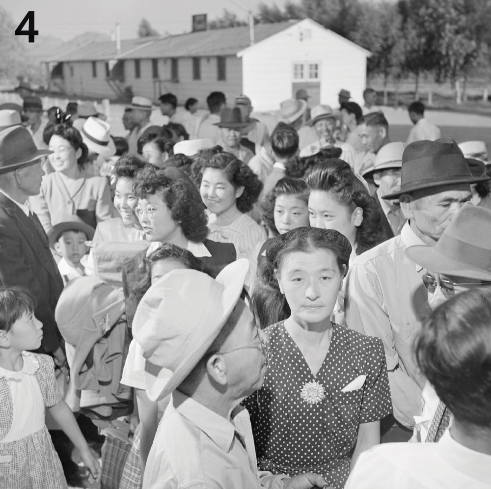 Japanese Americans prepare to leave Poston