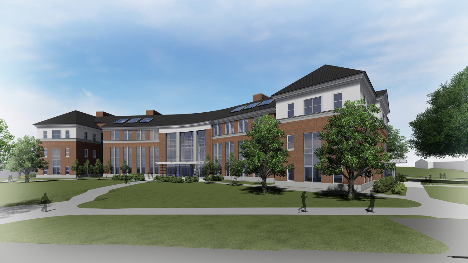 Digital rendering of the future Management and Art building