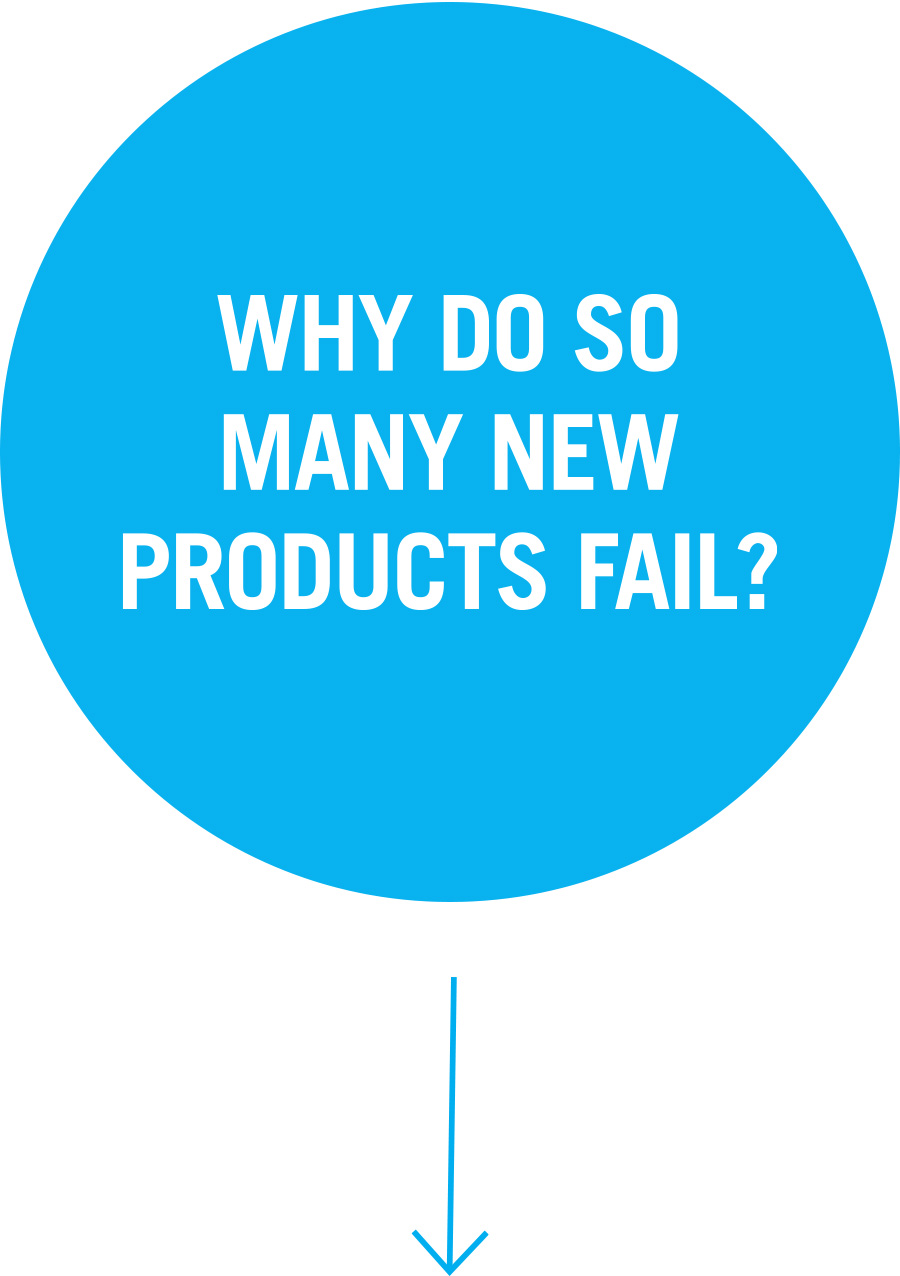 Question 2: Why do so many new products fail?