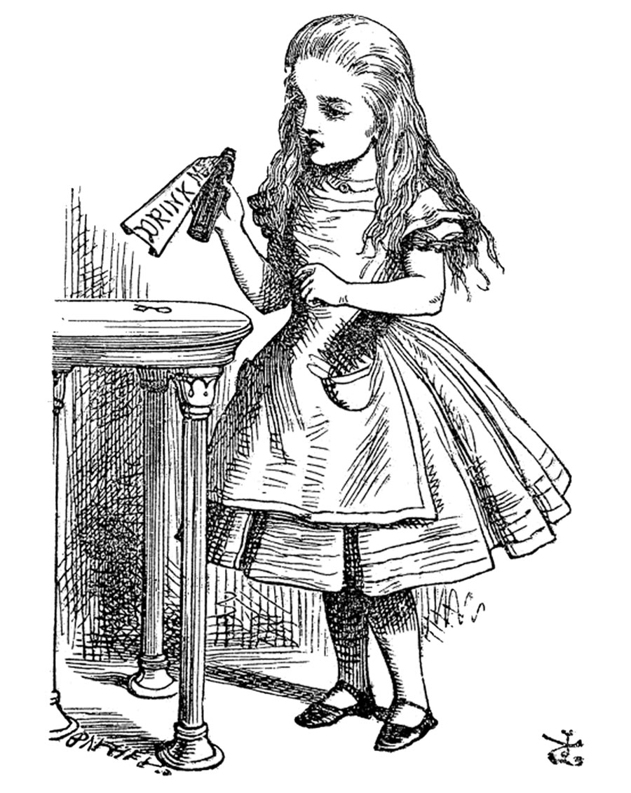Illustration from Alice's Adventures in Wonderland