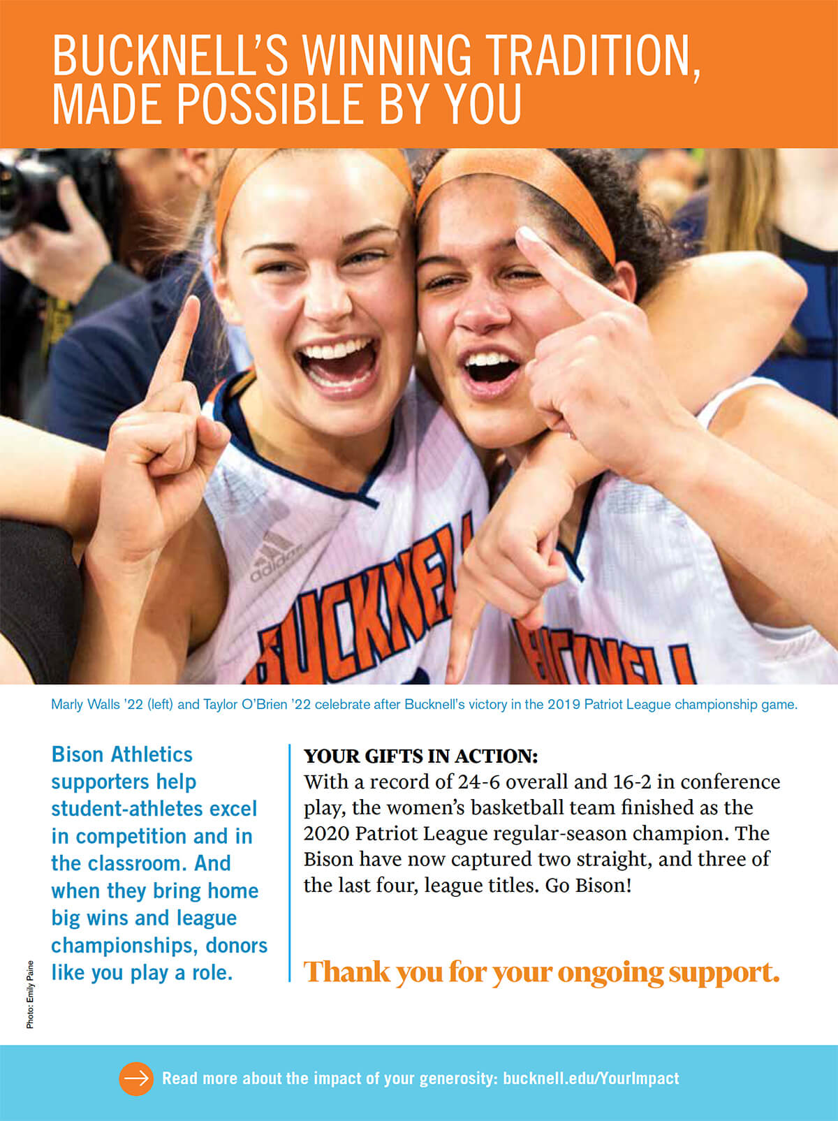 Your Impact Bucknell Advertisement