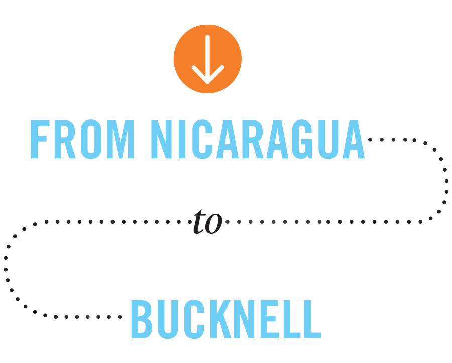 From Nicaragua to Bucknell typography