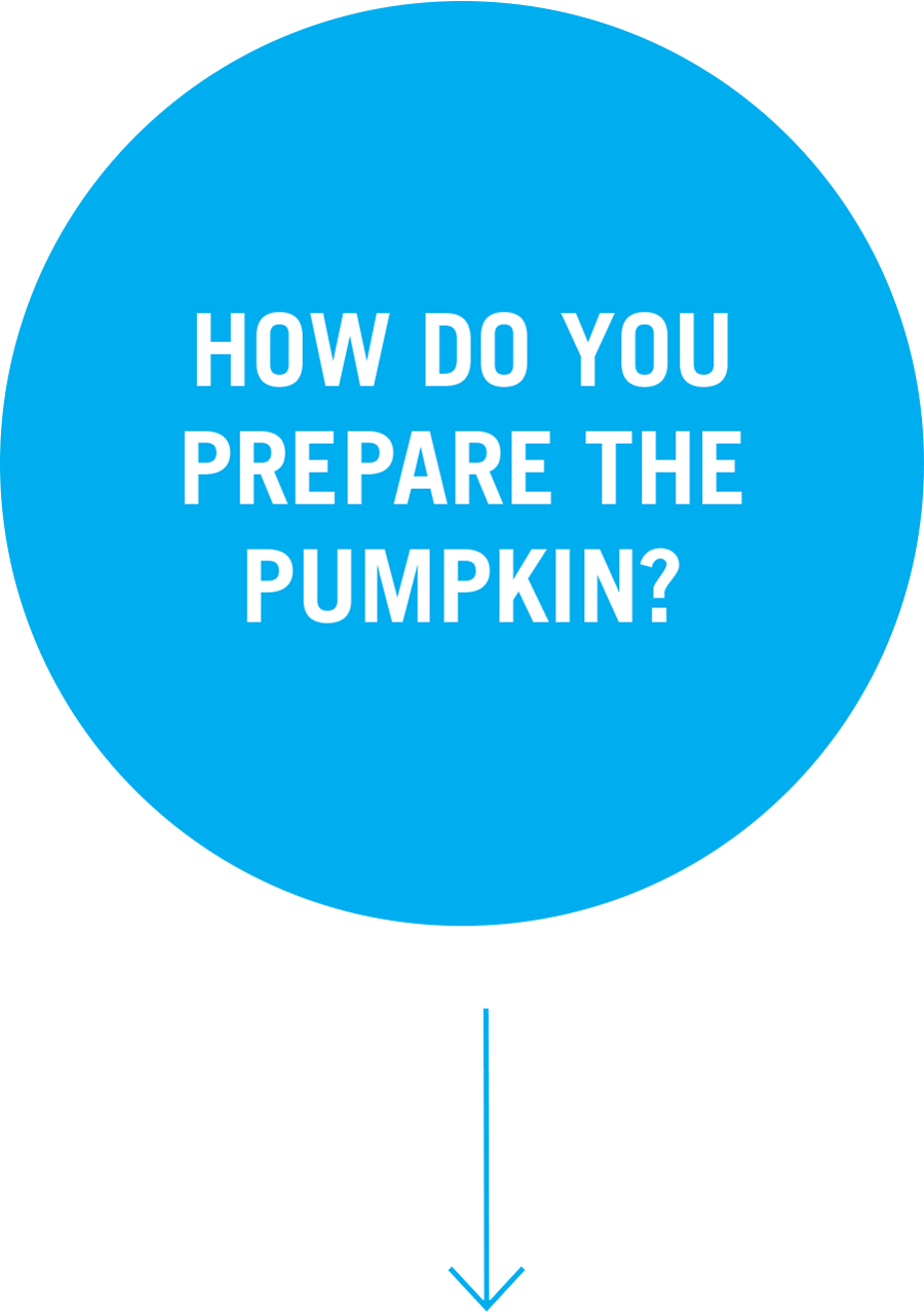 Question 2: How do you prepare the pumpkin?