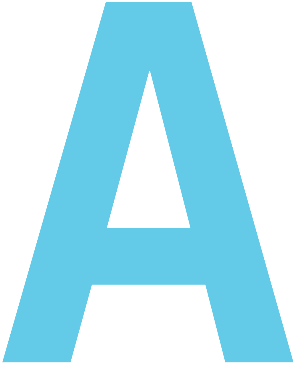 Image of the letter A