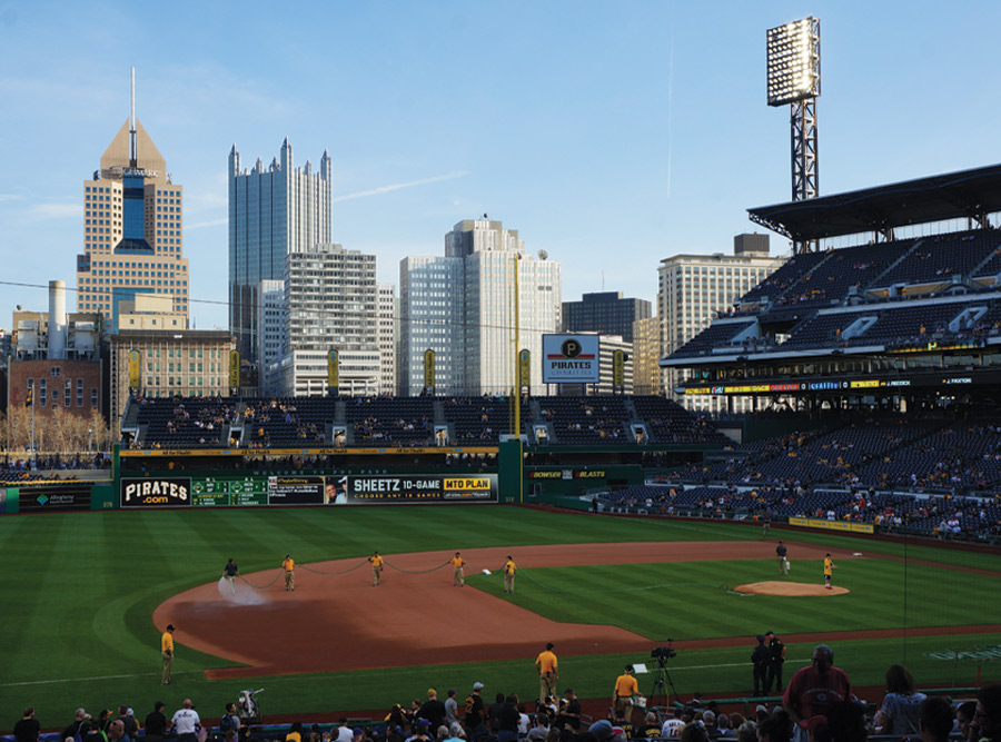 Wide view of Pittsburgh Pirates PNC Park