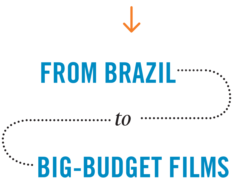 From Brazil to Big-Budget Films typography