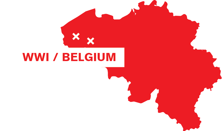 WWI / Belgium graphic