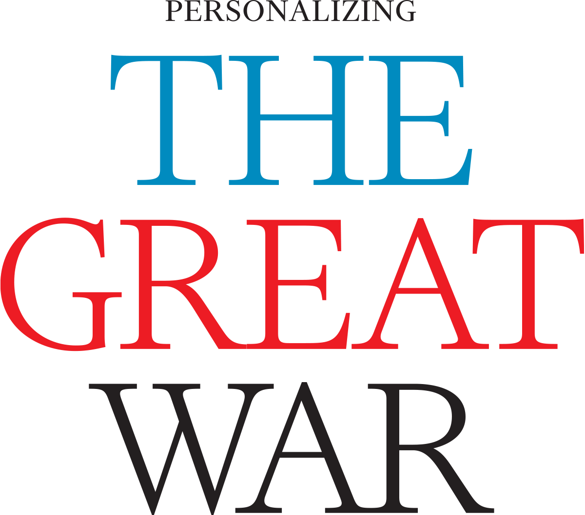Personalizing the Great War typography