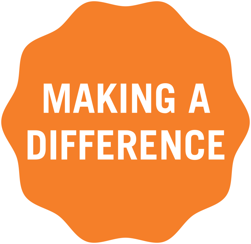 Making a difference Badge