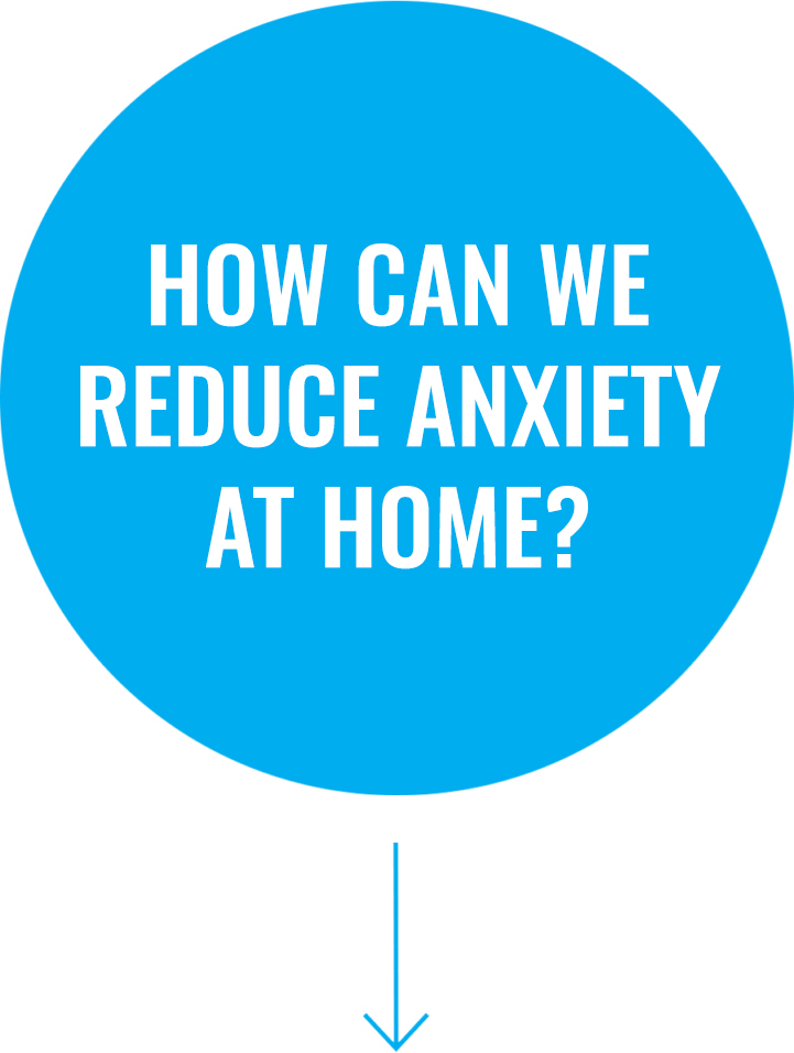 Question 3: How can we reduce anxiety at home?