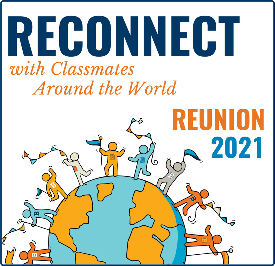Reconnect wit classmates around the world, reunion 2021