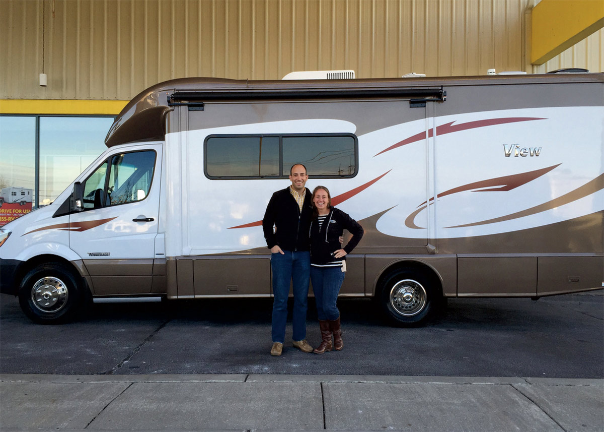 Ryan ’06 and Liz Lorson Bower ’07 turned their RV adventures into a book