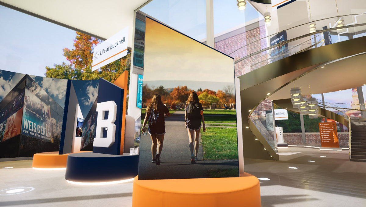 The Bucknell Virtal Experience offers a curated view of life on campus.