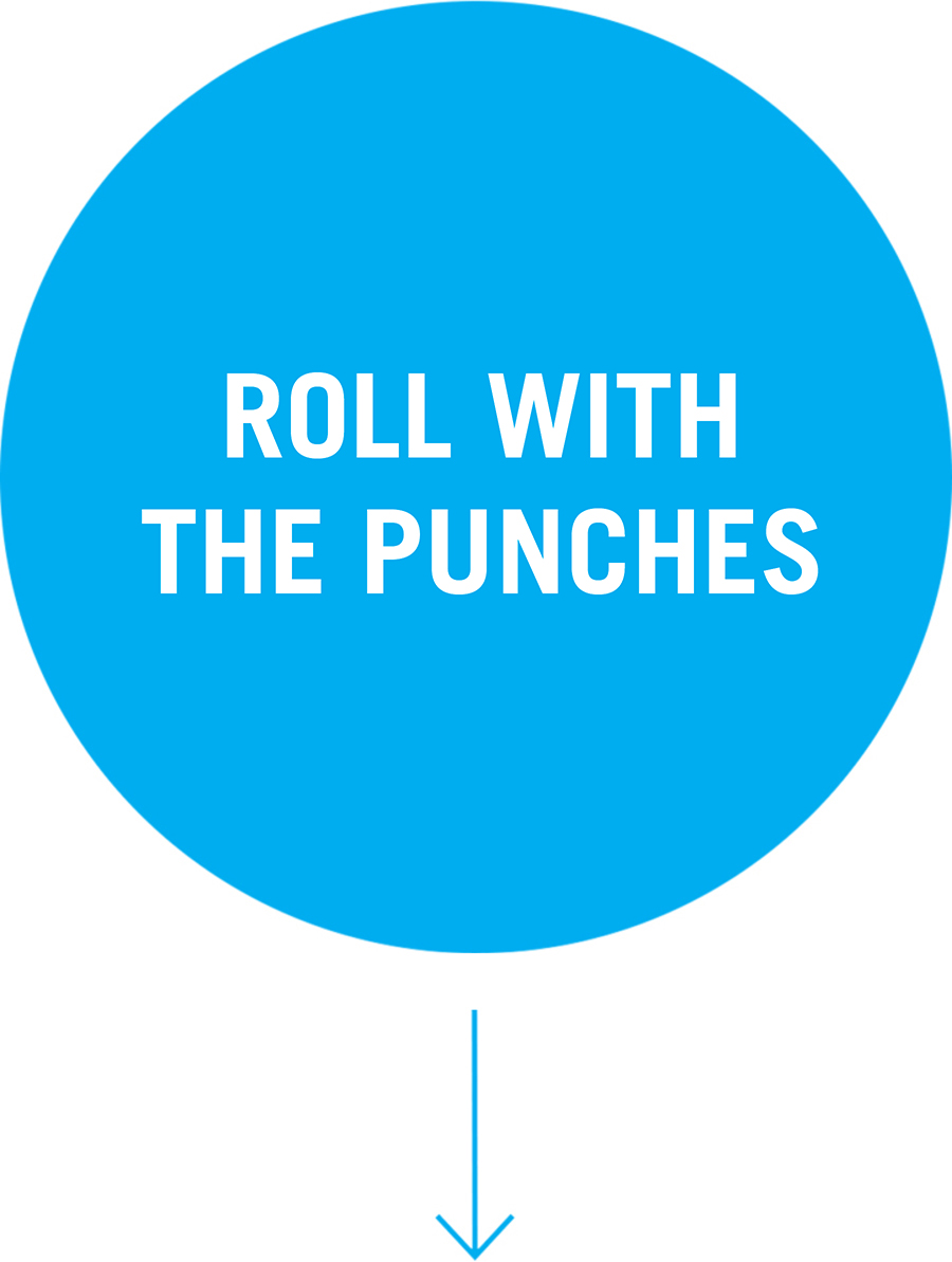 Roll with the punches