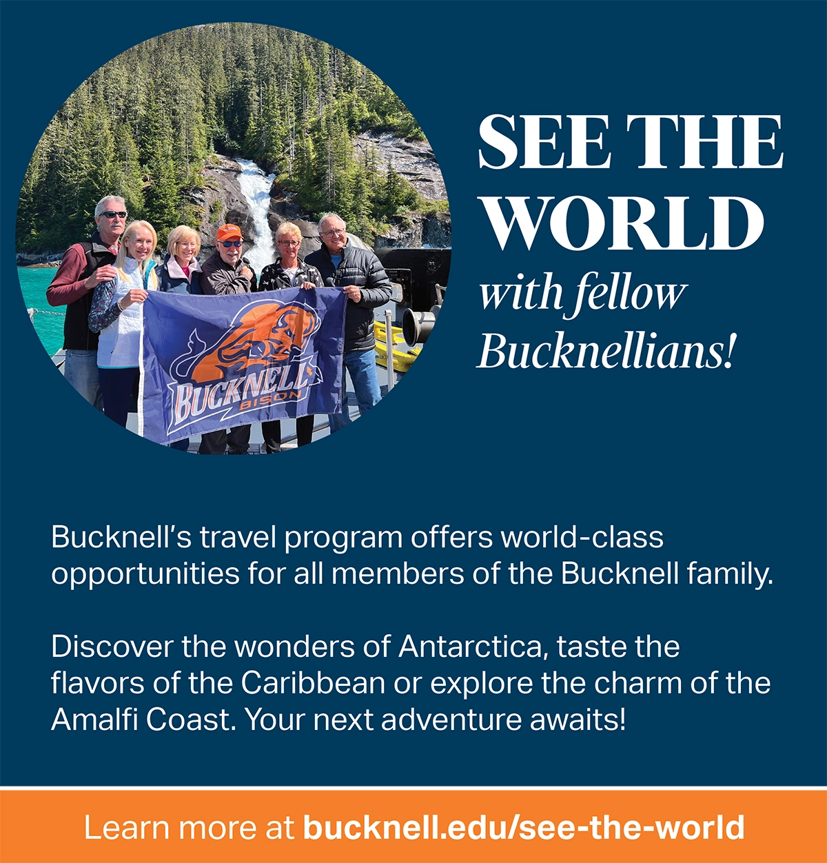 Bucknell Travel Program Advertisement